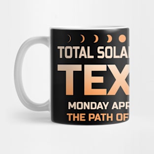 Total Solar Eclipse Texas 2024 Mug